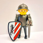 Playmobil Custom Black LionHeart Knight