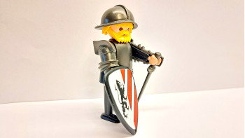 Playmobil Custom Black LionHeart Knight