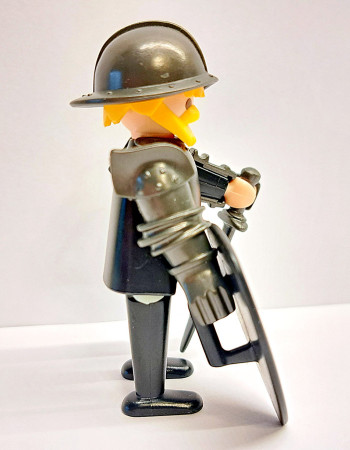 Playmobil Custom Black LionHeart Knight