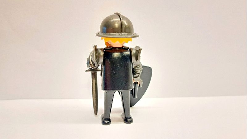 Playmobil Custom Black LionHeart Knight