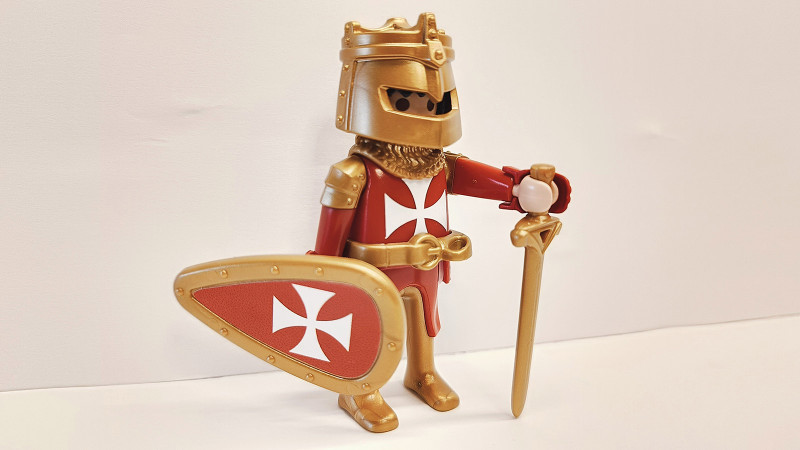 Playmobil Custom Crusader Knight