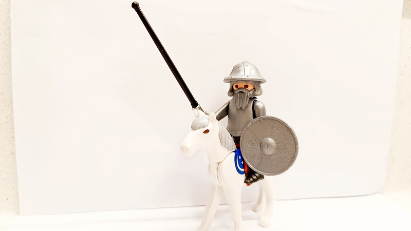 Playmobil History Custom Don Quijote with horse Rosinante