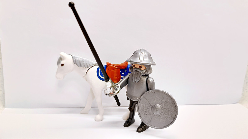 Playmobil History Custom Don Quijote with horse Rosinante
