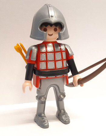 Playmobil Custom Red Knight Archer