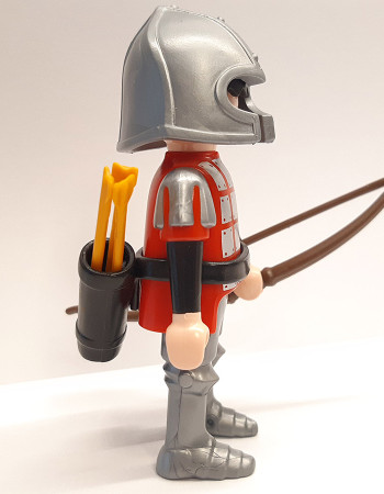 Playmobil Custom Red Knight Archer