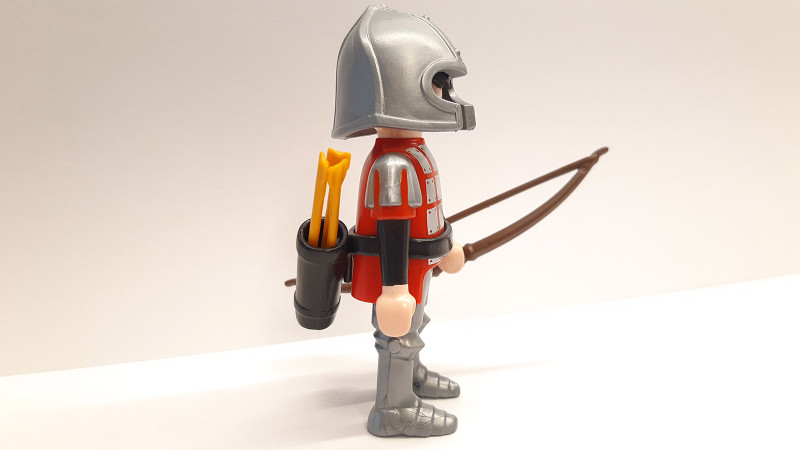 Playmobil Custom Red Knight Archer