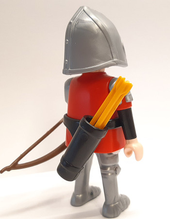 Playmobil Custom Red Knight Archer