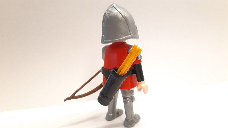 Playmobil Custom Red Knight Archer