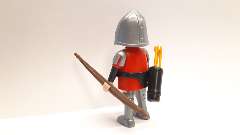 Playmobil Custom Red Knight Archer