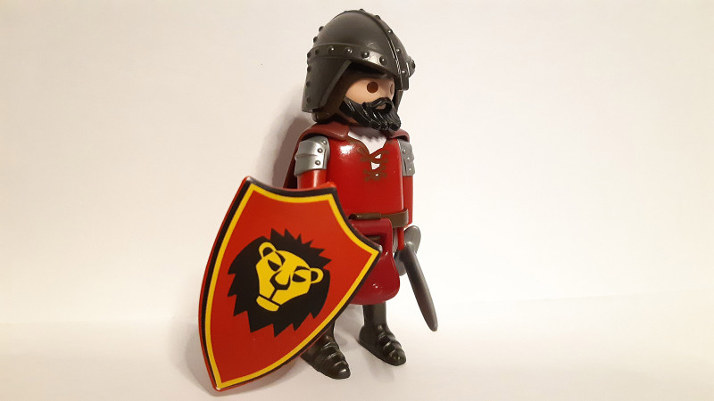Playmobil Lionheart Knight - Henry the Lion #2