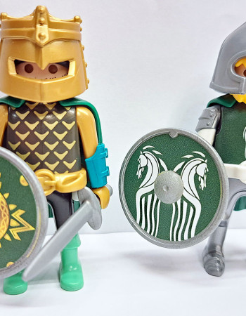 2x Playmobil LOTR - Lord of the Rings - Riders of Rohan