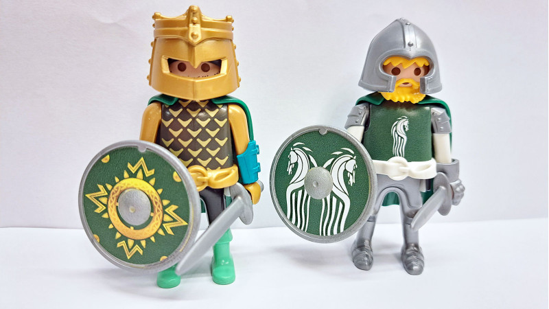 2x Playmobil LOTR - Lord of the Rings - Riders of Rohan
