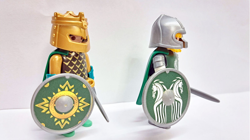 2x Playmobil LOTR - Lord of the Rings - Riders of Rohan