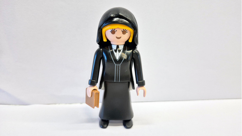 Custom Playmobil Nun