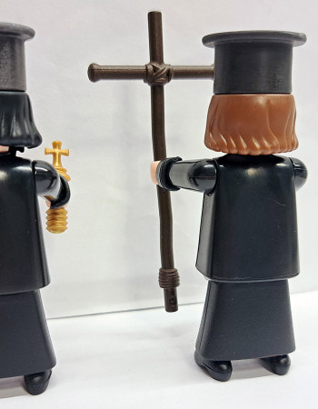 Custom Playmobil 2x Greek Orthodox Priests