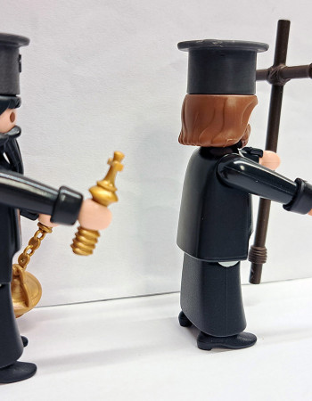 Custom Playmobil 2x Greek Orthodox Priests