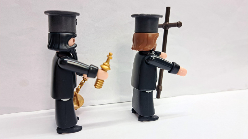 Custom Playmobil 2x Greek Orthodox Priests