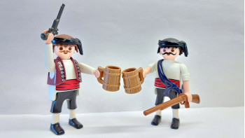 Custom Playmobil 2x Greek Revolution 1821 Cretans #1