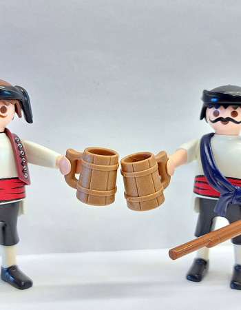 Custom Playmobil 2x Greek Revolution 1821 Cretans #1