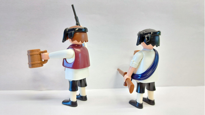 Custom Playmobil 2x Greek Revolution 1821 Cretans #1