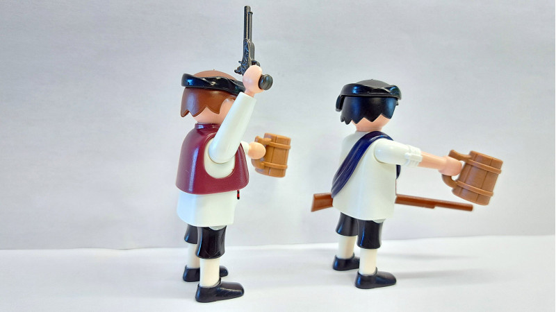 Custom Playmobil 2x Greek Revolution 1821 Cretans #1