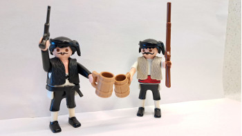 Custom Playmobil 2x Greek Revolution 1821 Cretans #2