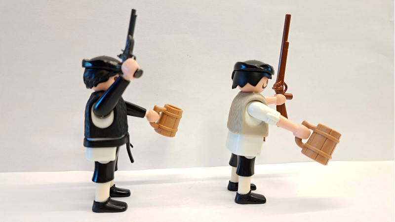 Custom Playmobil 2x Greek Revolution 1821 Cretans #2