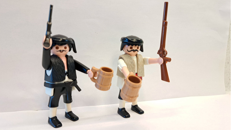 Custom Playmobil 2x Greek Revolution 1821 Cretans #2