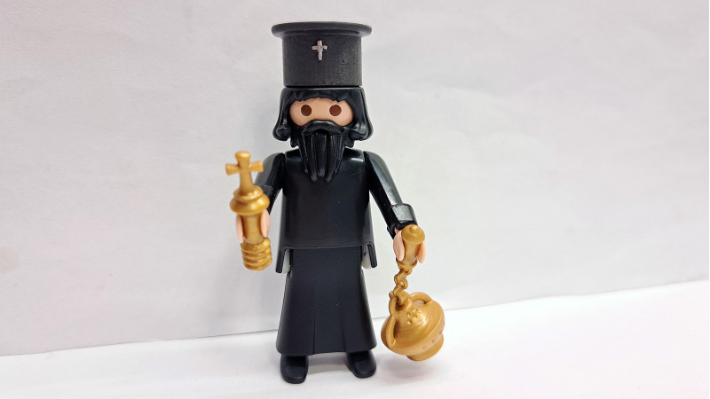 Custom Playmobil Greek Orthodox Priest #3