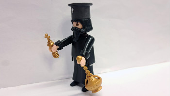 Custom Playmobil Greek Orthodox Priest #3 Custom Playmobil Greek Orthodox Priest #3