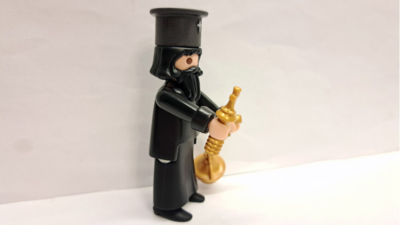 Custom Playmobil Greek Orthodox Priest #3