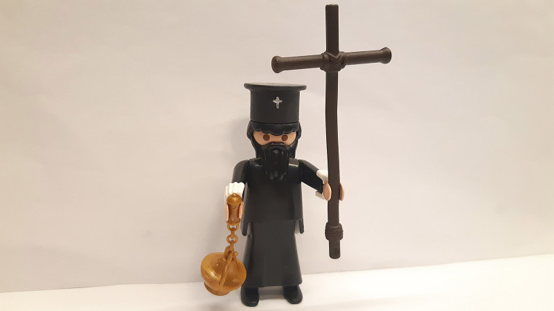 Custom Playmobil Greek Orthodox Priest #6