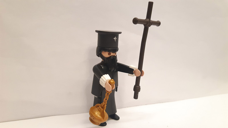 Custom Playmobil Greek Orthodox Priest #6