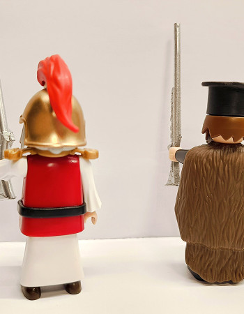 Custom Playmobil Greek Revolution Kolokotronis & Papaflessas
