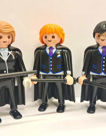 Custom Playmobil Harry Potter - Ron & Hermione Custom Playmobil Harry Potter - Ron & Hermione