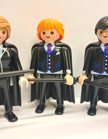 Custom Playmobil Harry Potter - Ron & Hermione Custom Playmobil Harry Potter - Ron & Hermione