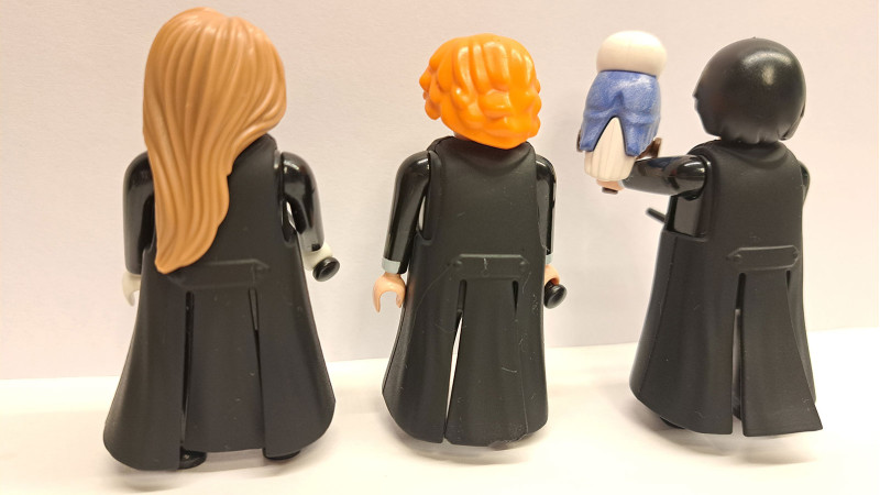 Custom Playmobil Harry Potter - Ron & Hermione Custom Playmobil Harry Potter - Ron & Hermione