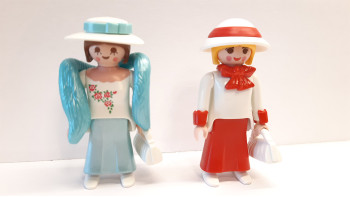 2x Playmobil Victorian Women Custom #1