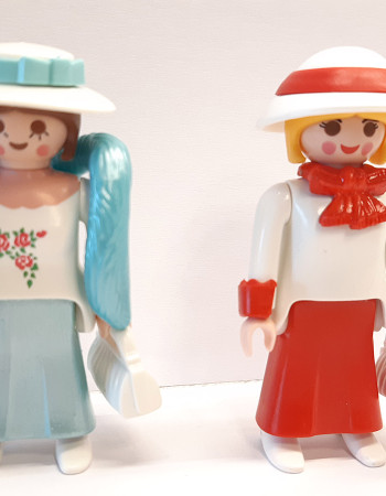 2x Playmobil Victorian Women Custom #1