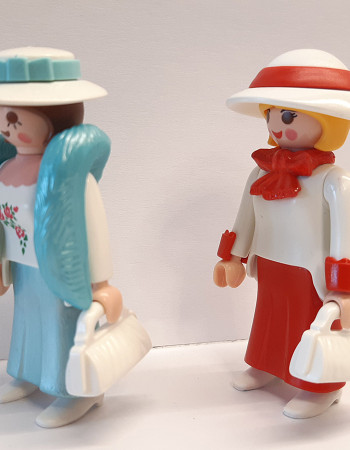 2x Playmobil Victorian Women Custom #1