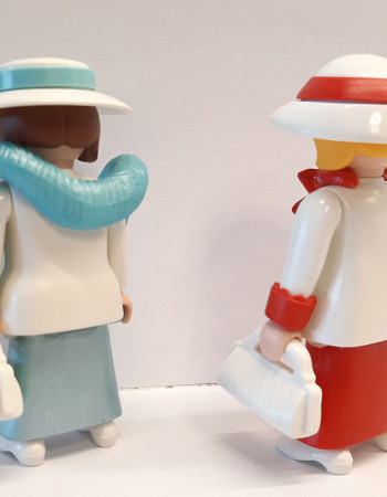 2x Playmobil Victorian Women Custom #1