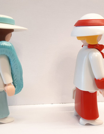 2x Playmobil Victorian Women Custom #1