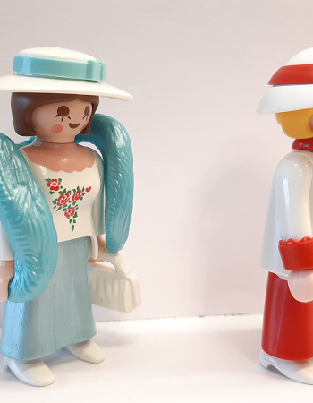 2x Playmobil Victorian Women Custom #1