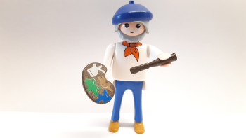 Playmobil Custom Puppenhaus Victorian Artist