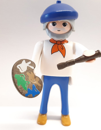 Playmobil Custom Puppenhaus Victorian Artist