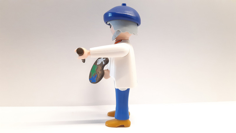 Playmobil Custom Puppenhaus Victorian Artist