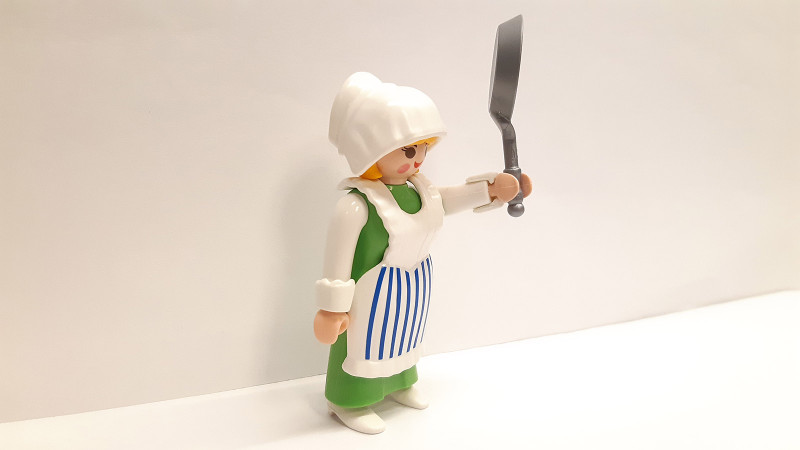 Playmobil Custom Puppenhaus Victorian Maid #1