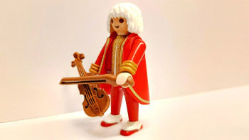 Playmobil Custom Puppenhaus Victorian Musician Violist