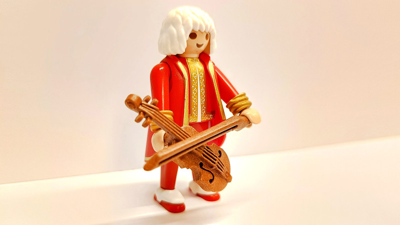 Playmobil Custom Puppenhaus Victorian Musician Violist
