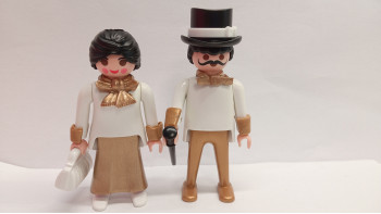 Playmobil Custom Victorian couple #11